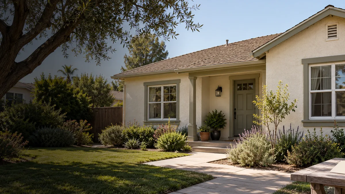 Illustrative Exterior Remodeling concept, not a completed HOMEFRONT project.